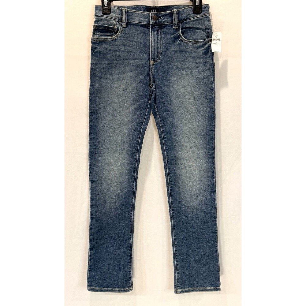 Gap Kids Girls Jeans Size 14 Regular Stretch Slim Medium Wash Denim NWT
